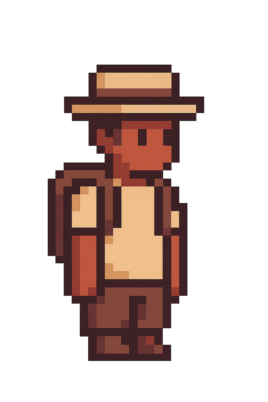 pixel character